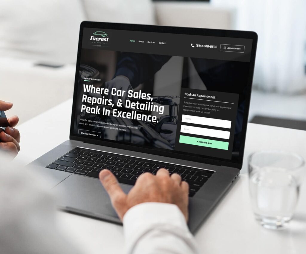 Concrete Company Web Design